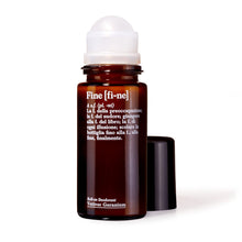 Laden Sie das Bild in den Galerie-Viewer, Fine Deo Vetiver Geranium Roll-On aus Glas 50gr Deo ohne Alu Die Hautfee