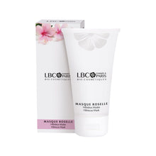 Laden Sie das Bild in den Galerie-Viewer, LBC PARIS Masque Roselle LUXURIÖSE REGENERIERENDE CREME MASKE 50ml NEU Die Hautfee Biokosmetik Verpackung