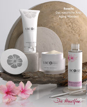 Laden Sie das Bild in den Galerie-Viewer, LBC PARIS Serum Roselle INTENSIV STRAFFENDES UND GLÄTTENDES ANTI-AGING SERUM 50ml NEU Die Hautfee Biokosmetik_Alle