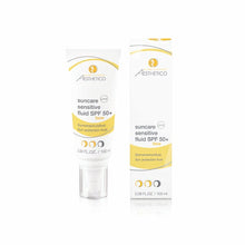 Laden Sie das Bild in den Galerie-Viewer, AESTHETICO suncare sensitive fluid SPF 50+ - Leichtes Sonnenschutzfluid