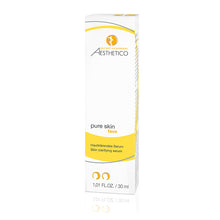 Laden Sie das Bild in den Galerie-Viewer, AESTHETICO pure skin - Hautklärendes Serum Die Hautfee 30ml medizinisch basierte Hautpflege Aussen
