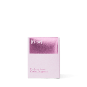 FINE DEO Cedar Bergamot – Creme Deodorant, klein