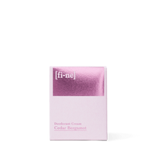 Laden Sie das Bild in den Galerie-Viewer, Fine Deo Cedar Bergamot Deo Glas 30gr Die Hautfee Deo ohne Alu
