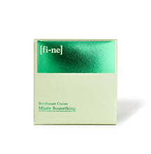 Laden Sie das Bild in den Galerie-Viewer, Fine Deo Minty Something Glas 50gr Deo ohne Alu Die Hautfee
