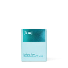 Laden Sie das Bild in den Galerie-Viewer, FINE DEO Rhododendron Cypress – Creme Deodorant, Klein - Deo ohne Alu
