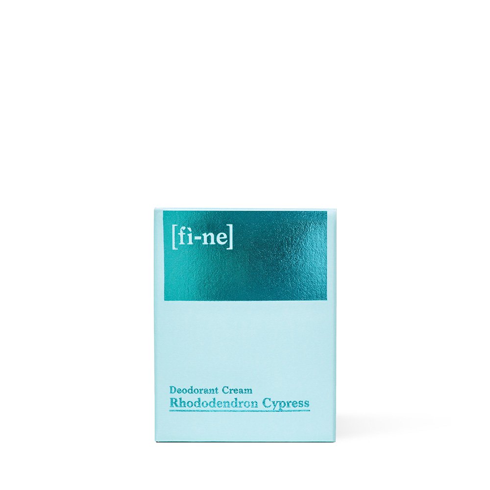 FINE DEO Rhododendron Cypress – Creme Deodorant, Klein - Deo ohne Alu