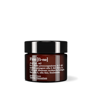 FINE DEO Vetiver Geranium – Creme Deodorant, groß - Deo ohne Alu