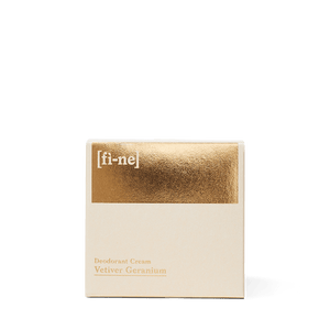 FINE DEO Vetiver Geranium – Creme Deodorant, groß - Deo ohne Alu