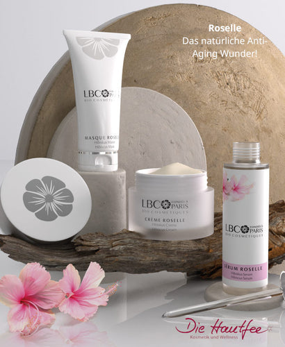 LBC PARIS Serum Roselle INTENSIV STRAFFENDES UND GLÄTTENDES ANTI-AGING SERUM 50ml NEU Die Hautfee Biokosmetik