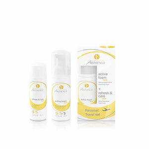 AESTHETICO Reiseset (refresh & care + aktive foam)