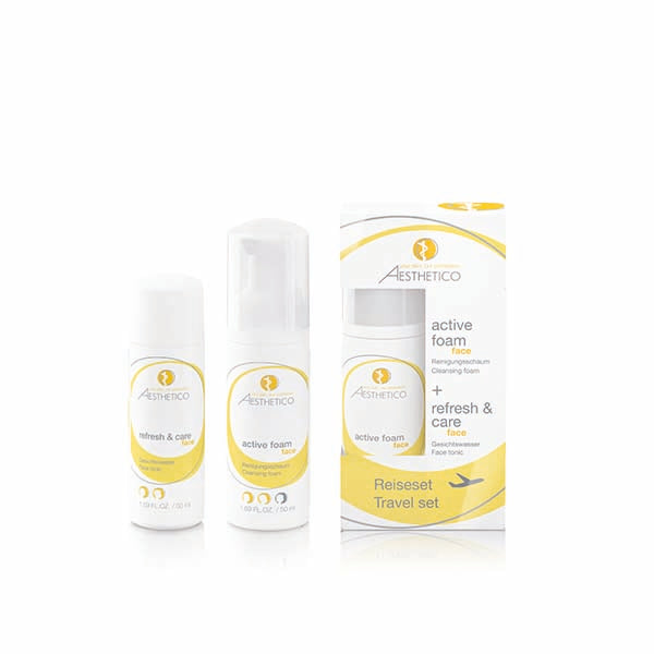 AESTHETICO Reiseset (refresh & care + aktive foam)