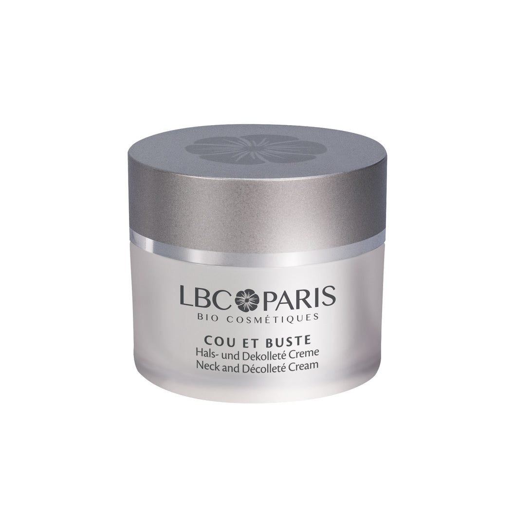 LBC PARIS Cou et Buste Hals- und Dekollete Creme 50ml Die Hautffee Biokosmetik