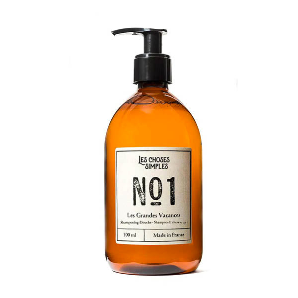 LES CHOSES SIMPLES Shampoo-Duschgel mit Olivenöl No. 1 