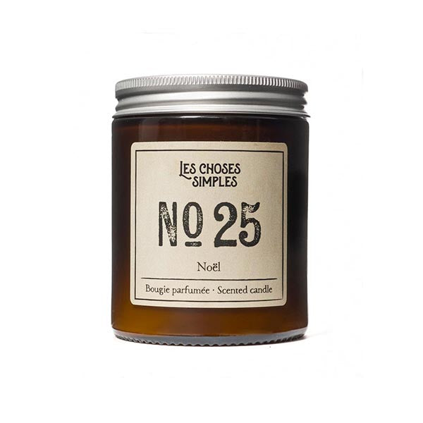 Les Choses Simples Mittlere Duftkerze Weihnachten N.25L NOEL Weihnachten  180ml Die Hautfee