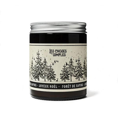 Les Choses Simples Mittlere Duftkerze Weihnachten N.26L FORET DE SAPINS Tannenwald 180ml Die Hautfee