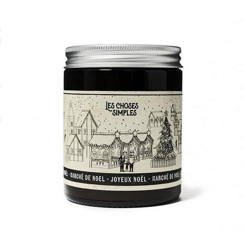 Les Choses Simples Mittlere Duftkerze Weihnachten N.27L MARCHE DE NOEL Weihnachtsmarkt 180ml Die Hautfee
