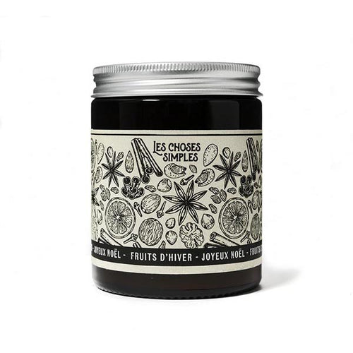 Les Choses Simples Mittlere Duftkerze Weihnachten N.28L FRUITS D`HIVER Winterfrüchte 180ml Die Hautfee