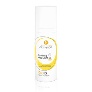 AESTHETICO hydrating cream SPF 50 face - Tagespflege mit hohem UV-Schutz 50 ml Die Hautfee